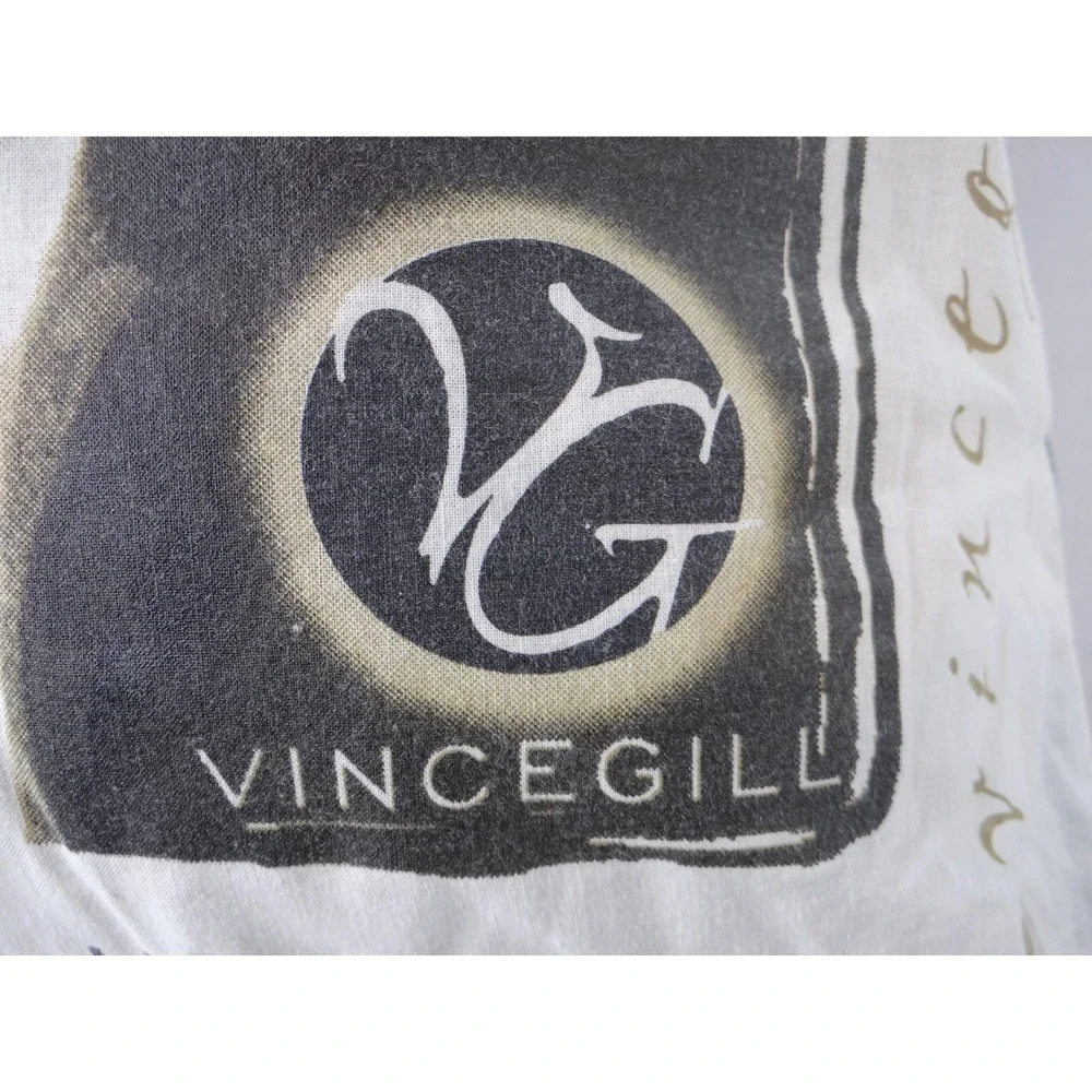 Vintage Vince Gill‎ The Key DIY Throw Pillow Decorative Music Memorabilia